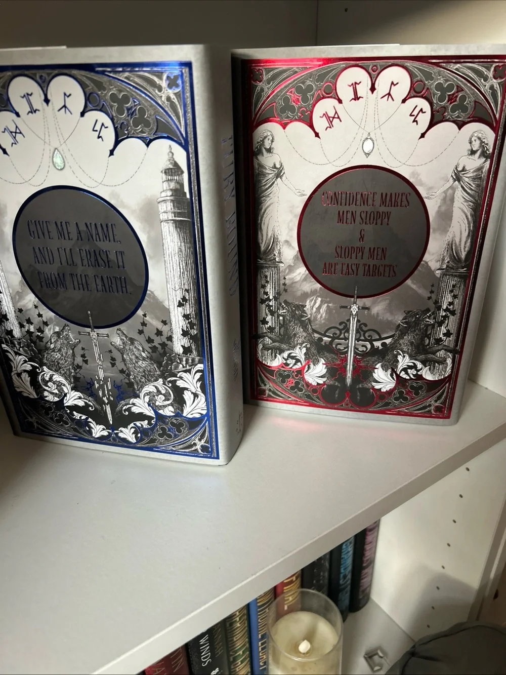 Fury Bound  Dire Bound Bewitched pages Hardcover Book set limited edition